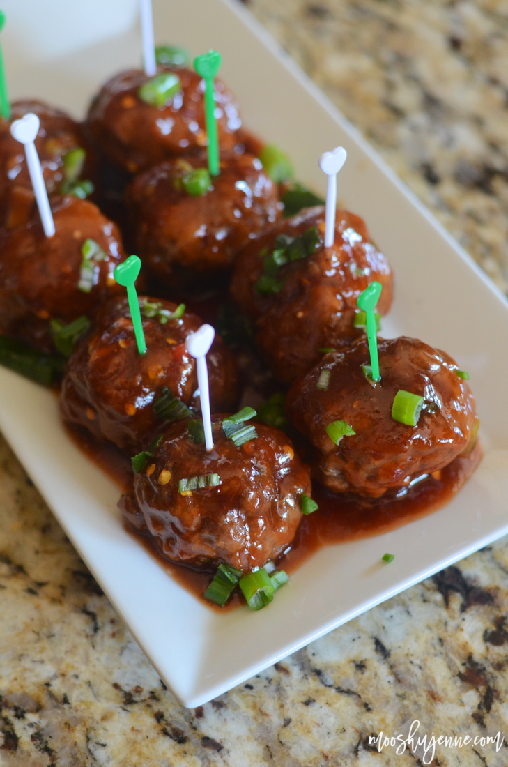 Firecracker Beef Meatballs