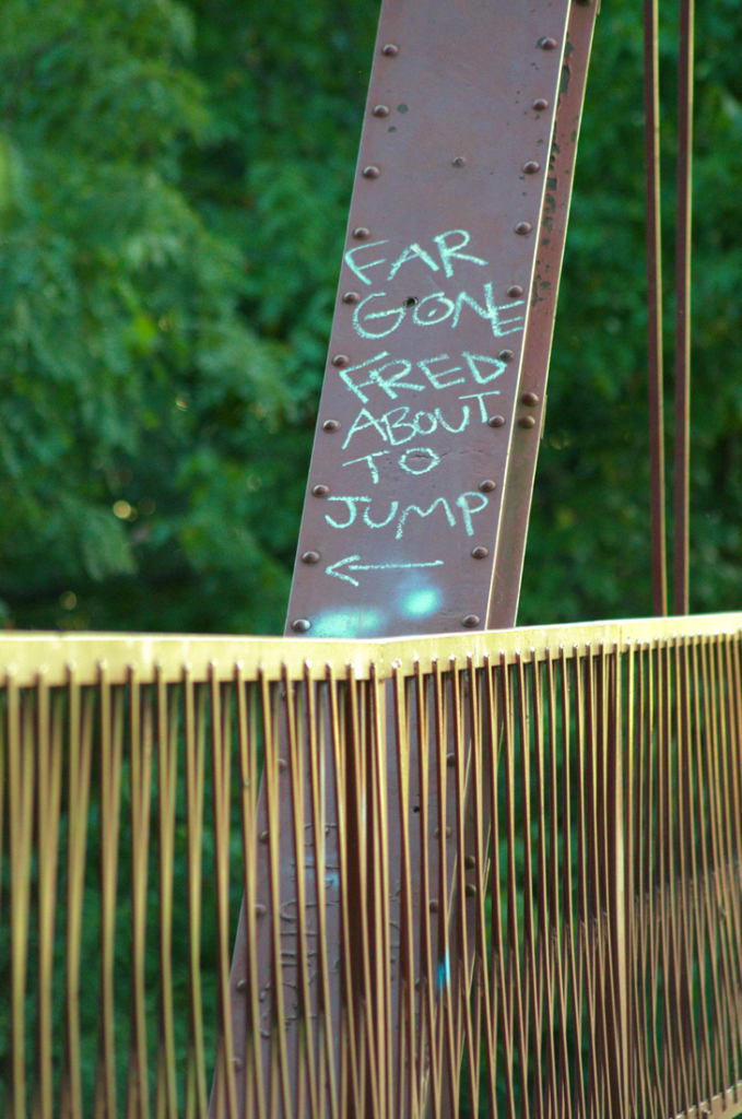 Old Alton Bridge Goatman's Denton Texas - Mooshu Jenne