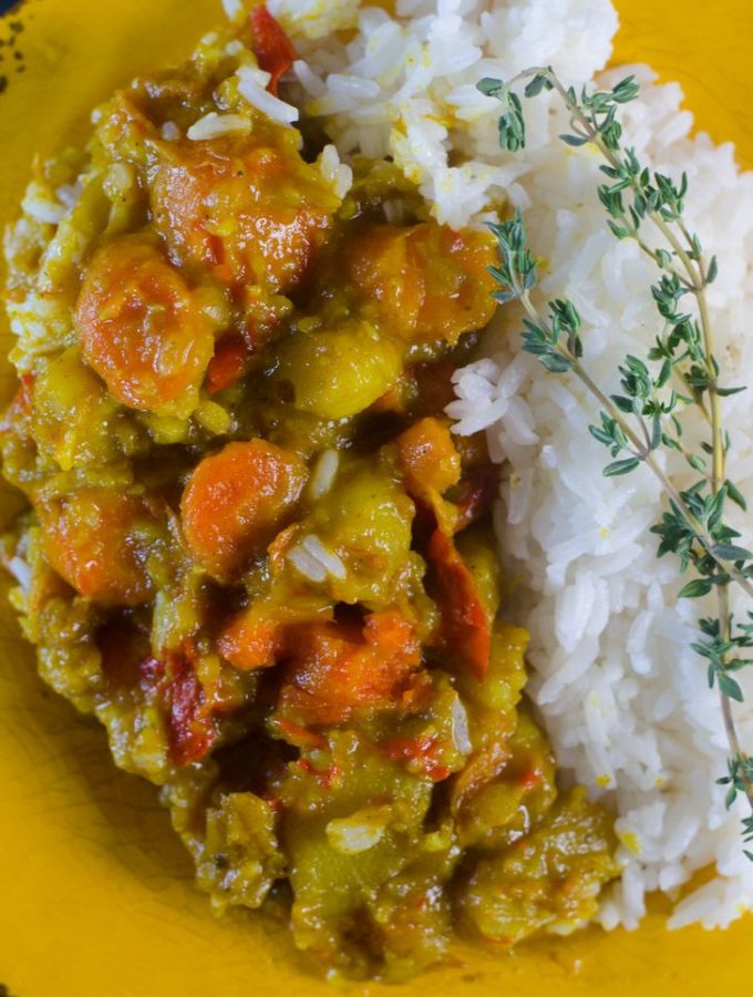 Instant Pot Potato Curry