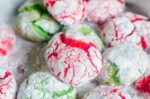 Christmas Crinkle Cookies