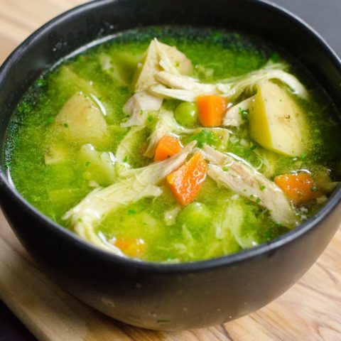 Instant Pot Peruvian Chicken Soup - Mooshu Jenne