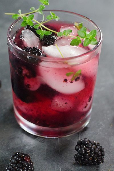 Blackberry Lime Margaritas