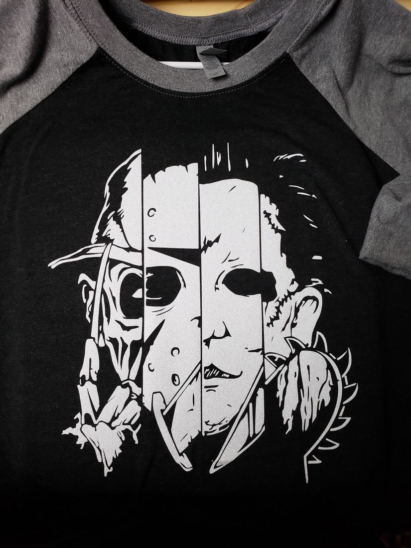 Horror Movie Raglan Shirt