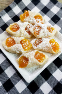 Polish Kolaczki Apricot Cookies - Mooshu Jenne