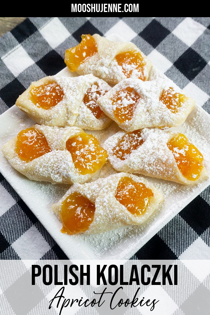 Polish Kolaczki Apricot Cookies - Mooshu Jenne