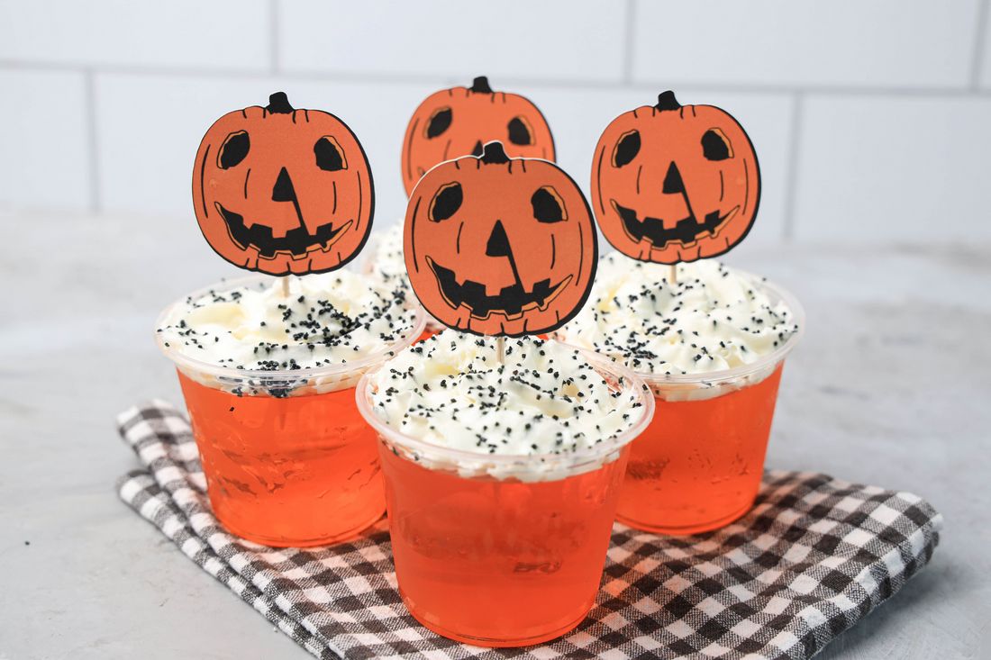 Halloween Movie Pumpkin Jello Shots Mooshu Jenne