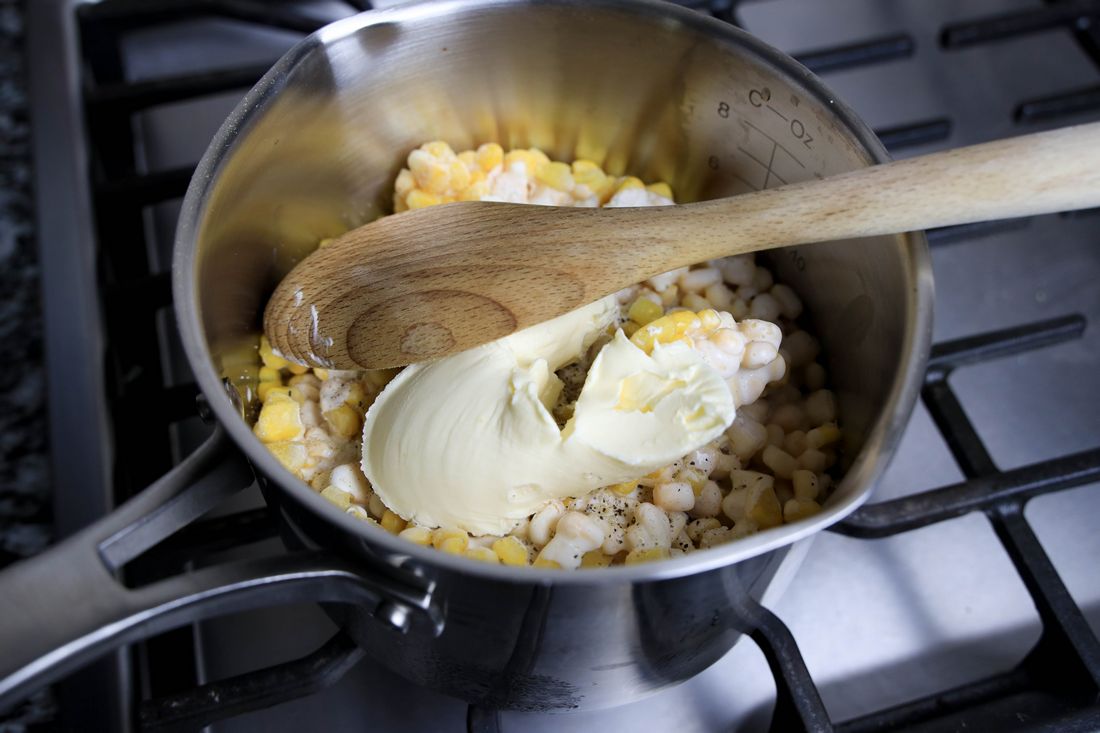 Parmesan Creamed Corn - Mooshu Jenne