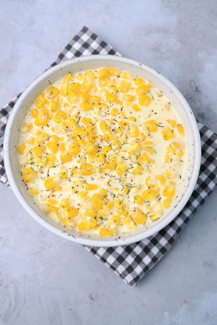 Parmesan Creamed Corn - Mooshu Jenne