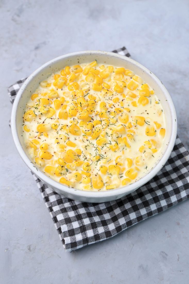 Parmesan Creamed Corn - Mooshu Jenne