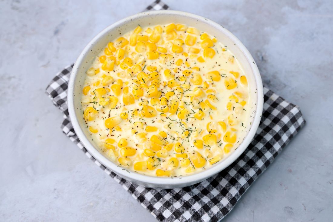 Parmesan Creamed Corn - Mooshu Jenne